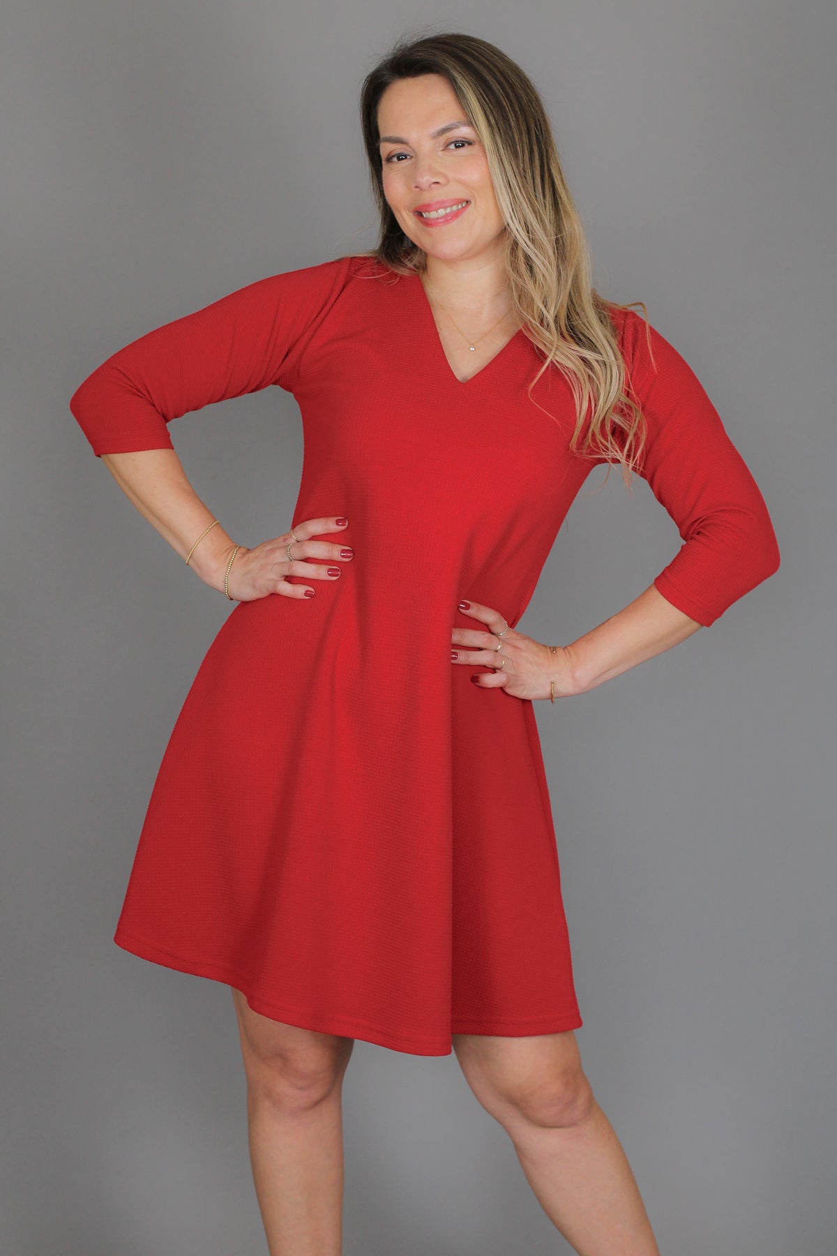 Vestido MARGARITA PRIMAVERAL en lycra sofia