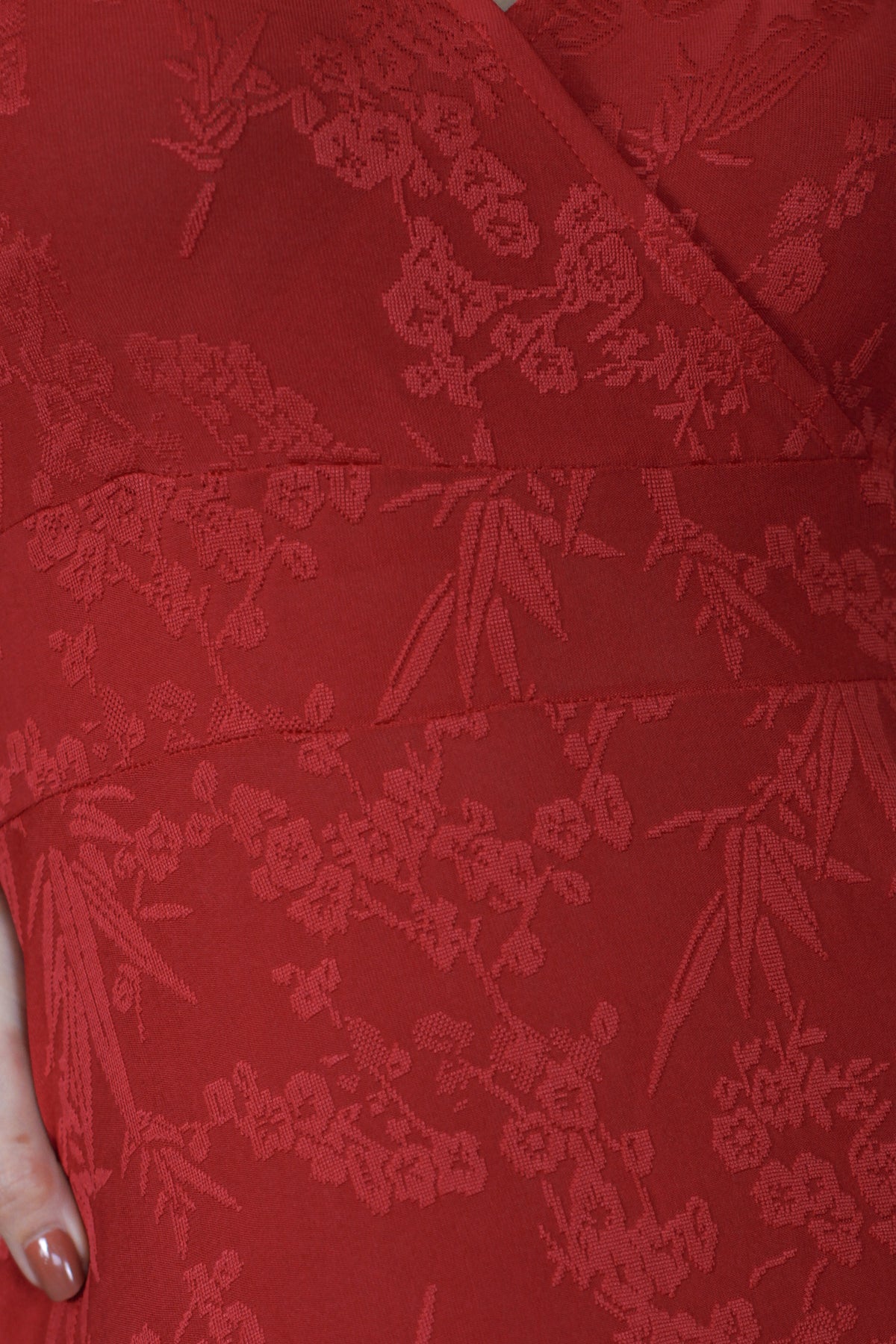 Maxivestido SOL Relieve floral