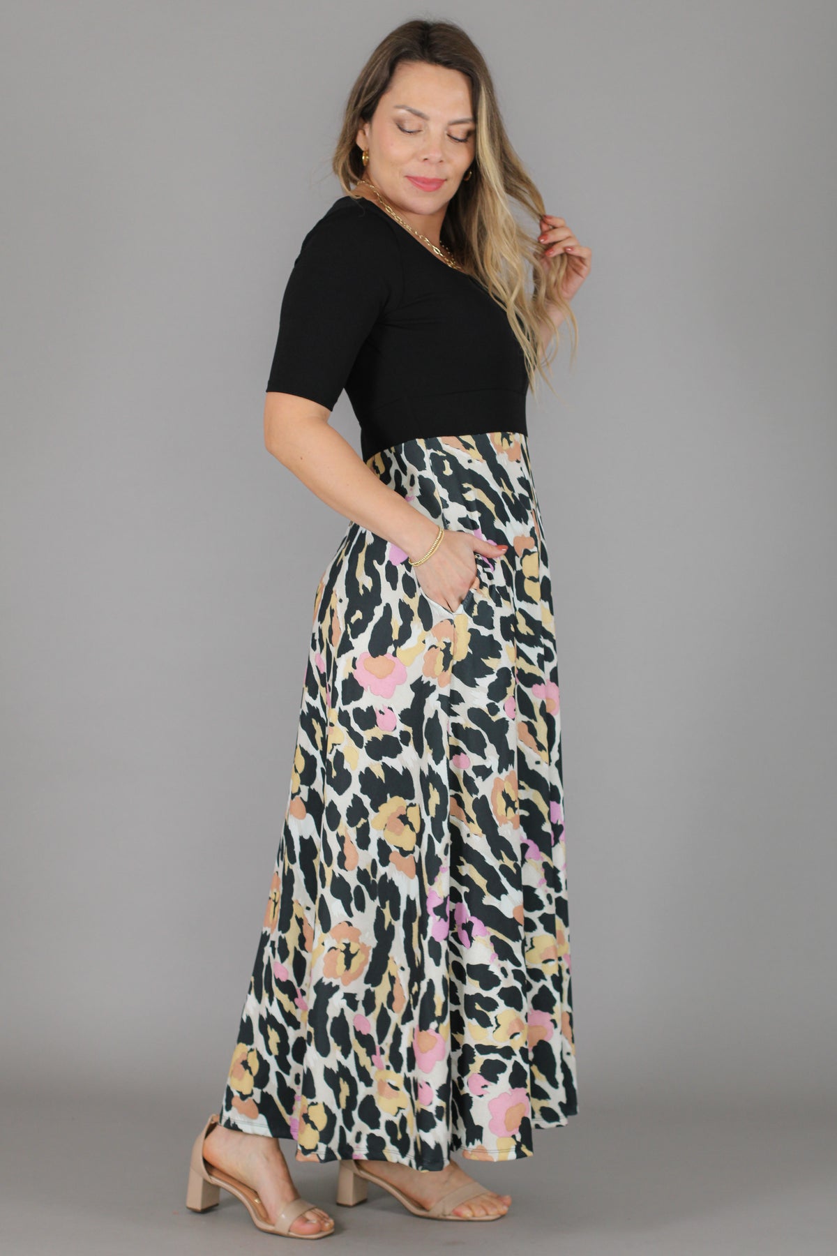 Maxivestido ALLISON Estampado