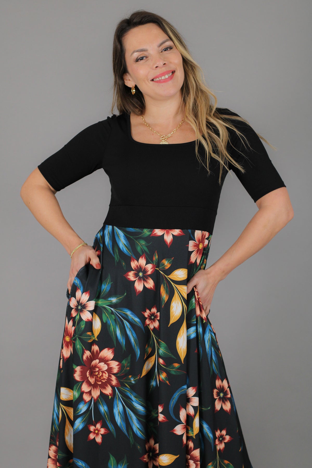 Maxivestido ALLISON Estampado