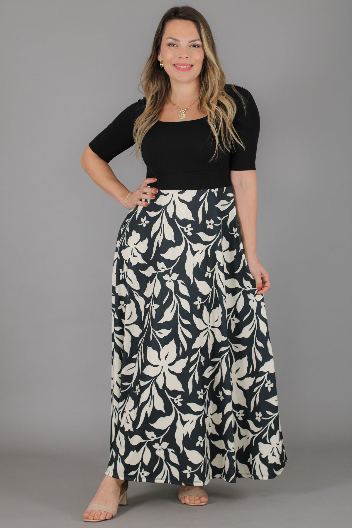 Maxivestido ALLISON Estampado