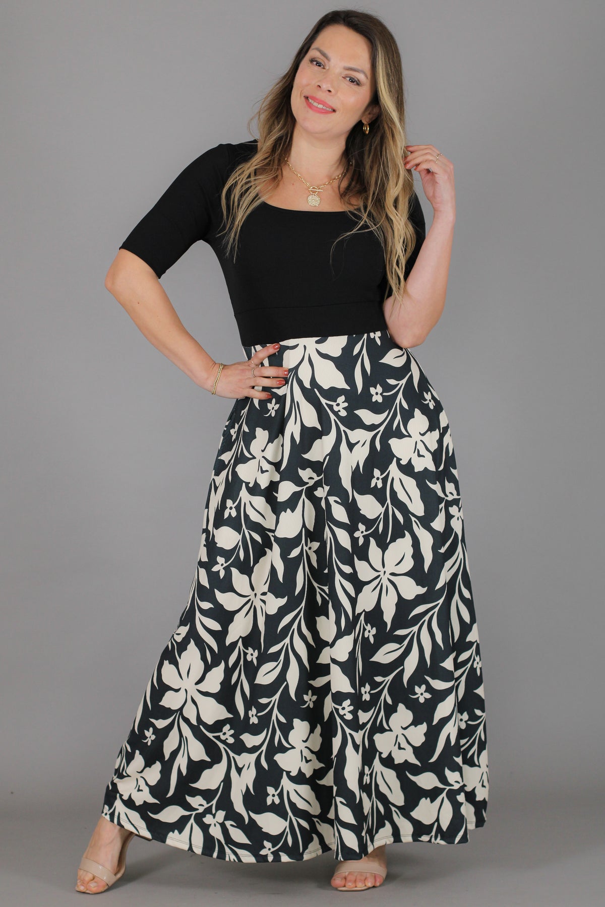Maxivestido ALLISON Estampado