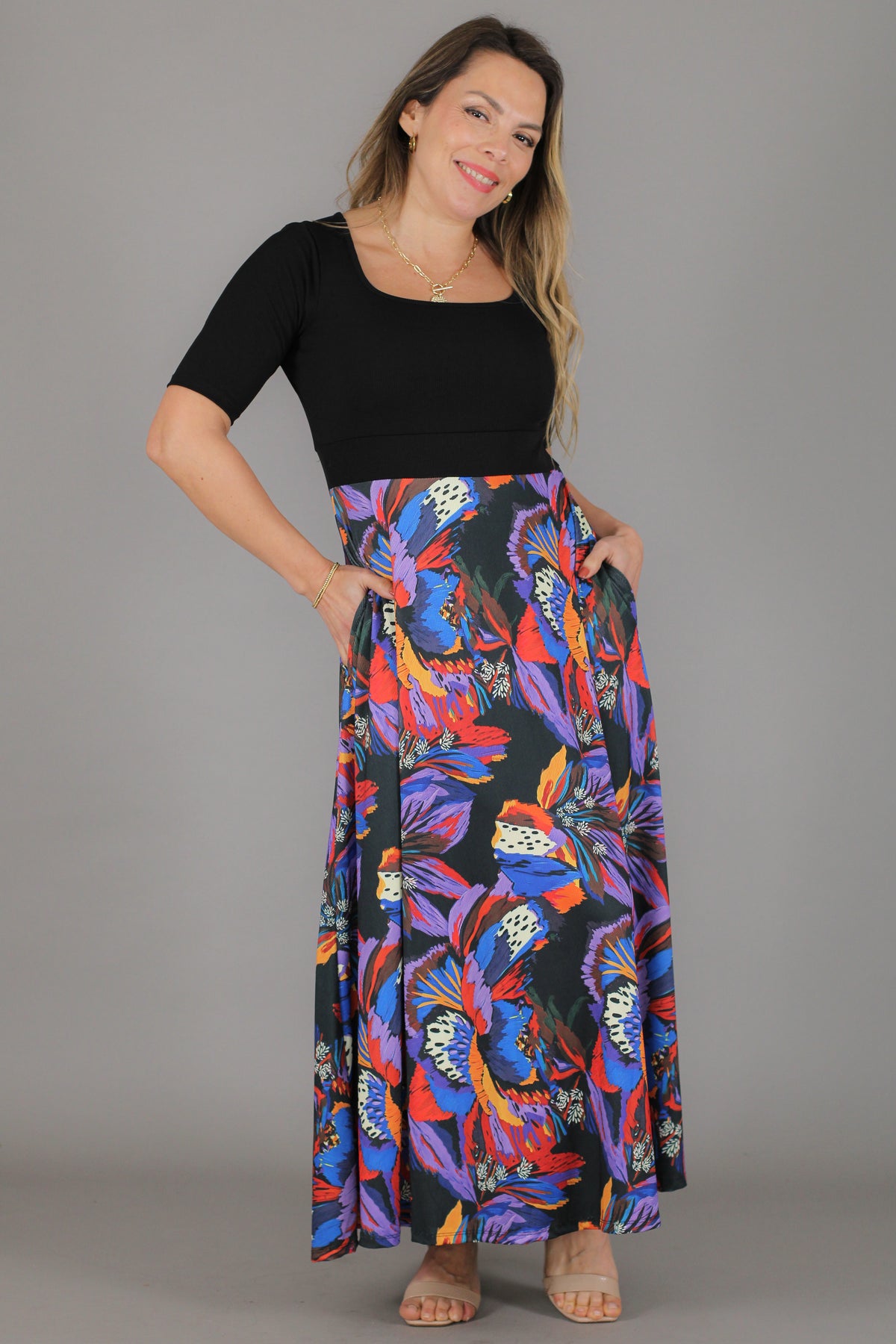 Maxivestido ALLISON Estampado