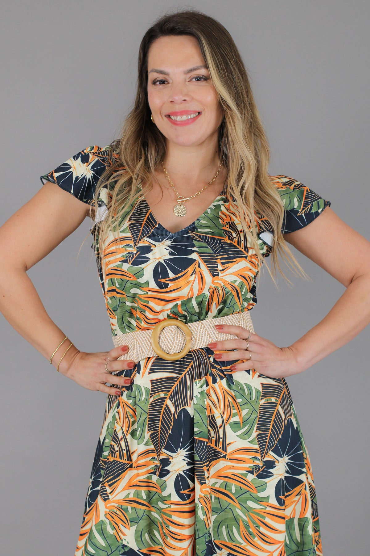 Maxivestido MARISELA Estampado