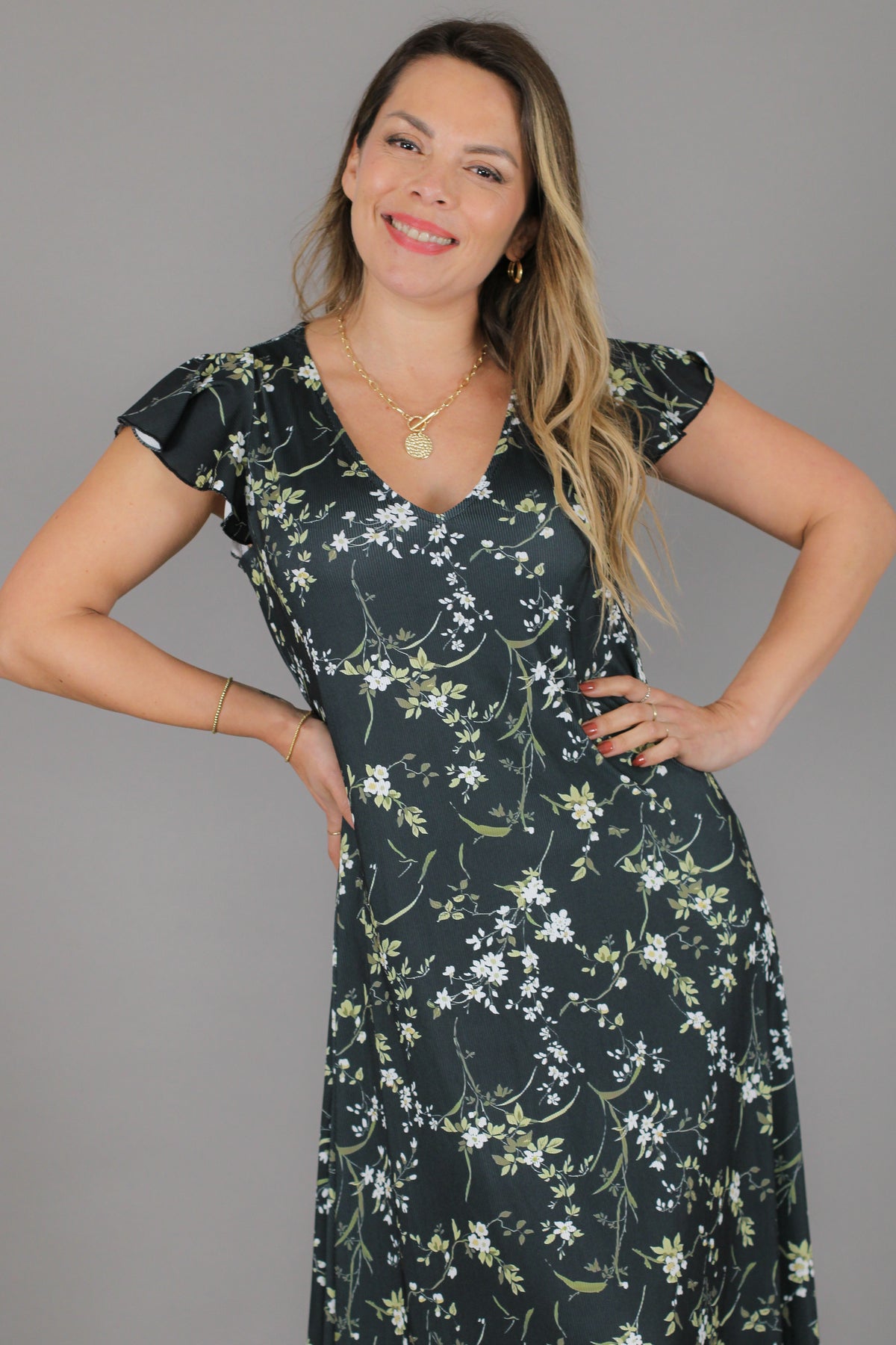 Maxivestido MARISELA Estampado