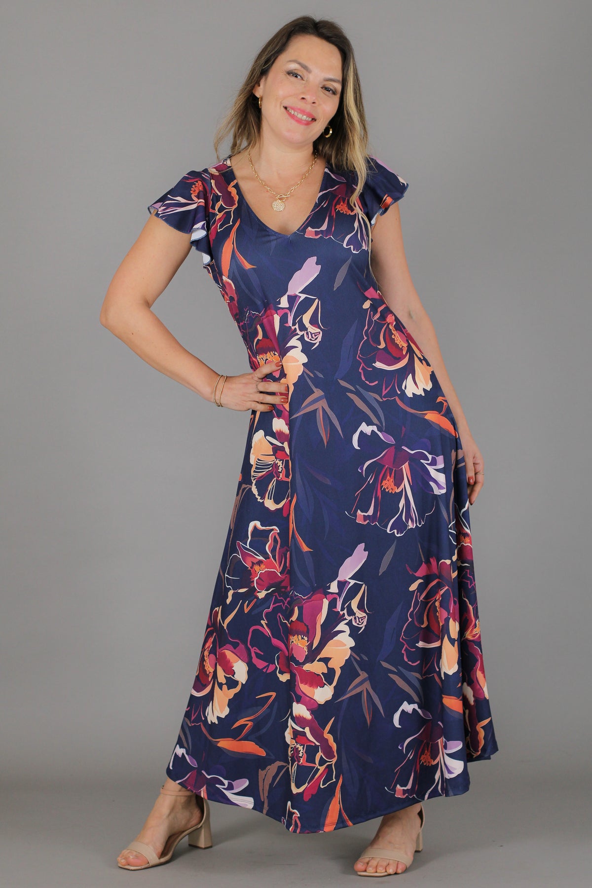 Maxivestido MARISELA Estampado