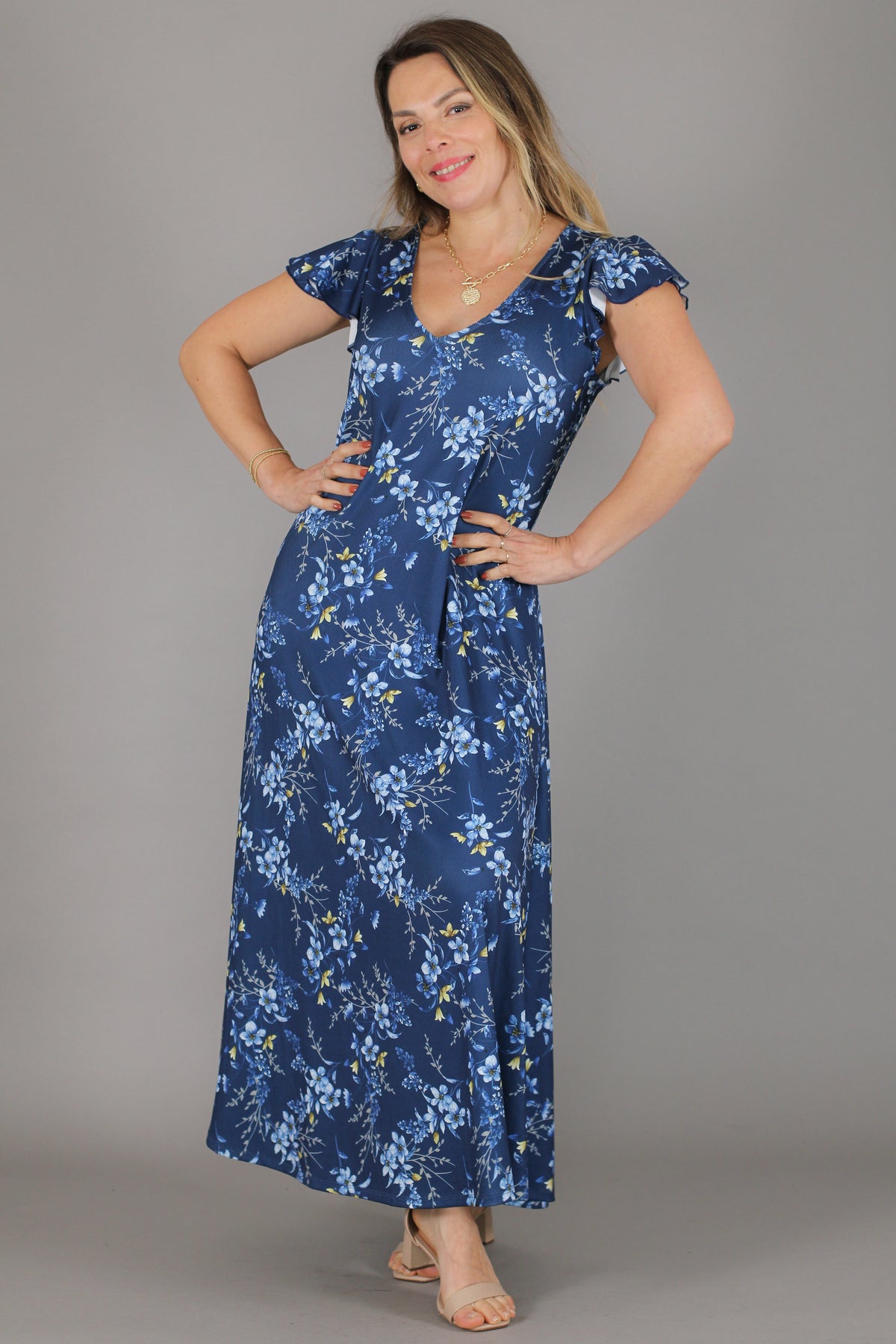 Maxivestido MARISELA Estampado