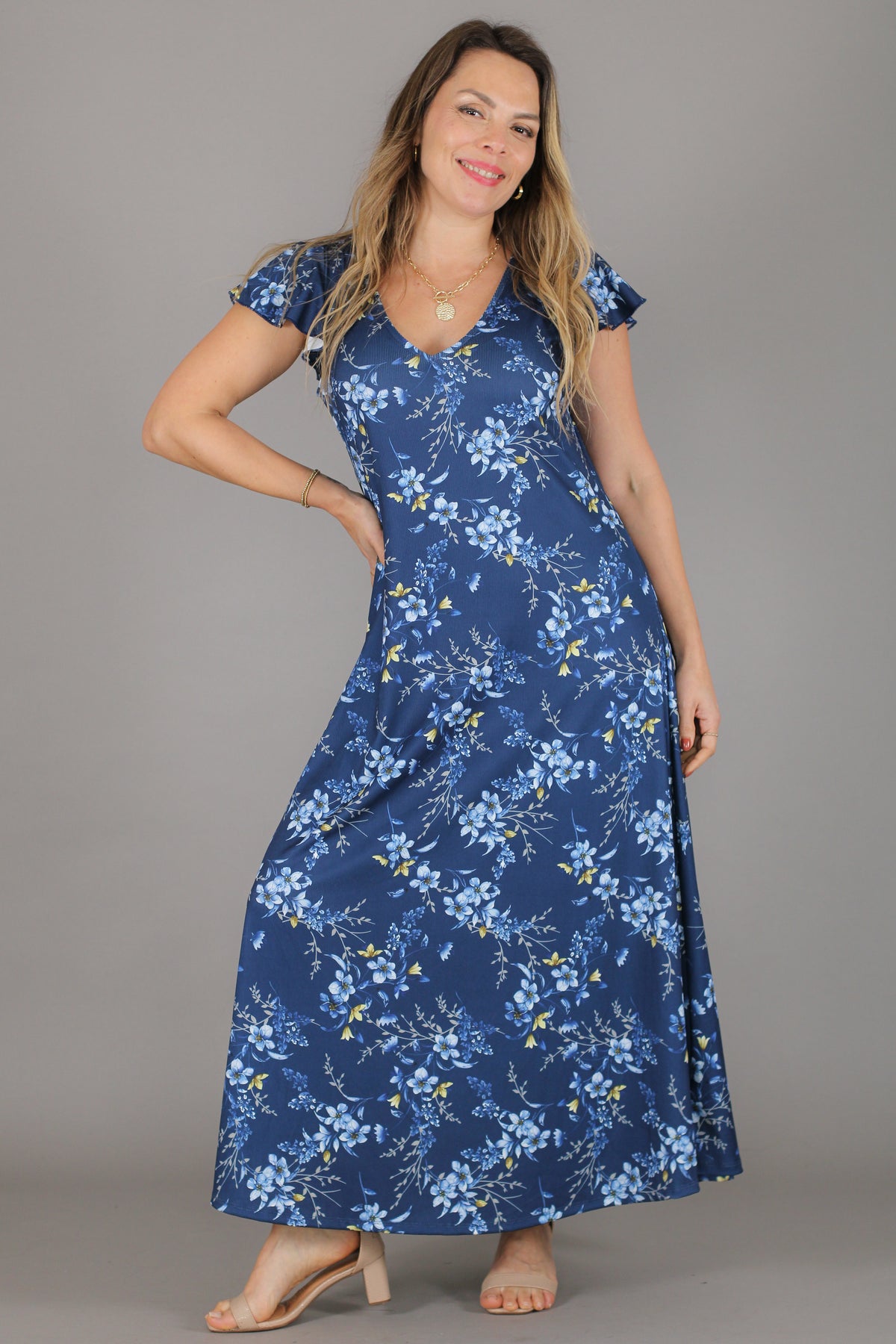 Maxivestido MARISELA Estampado