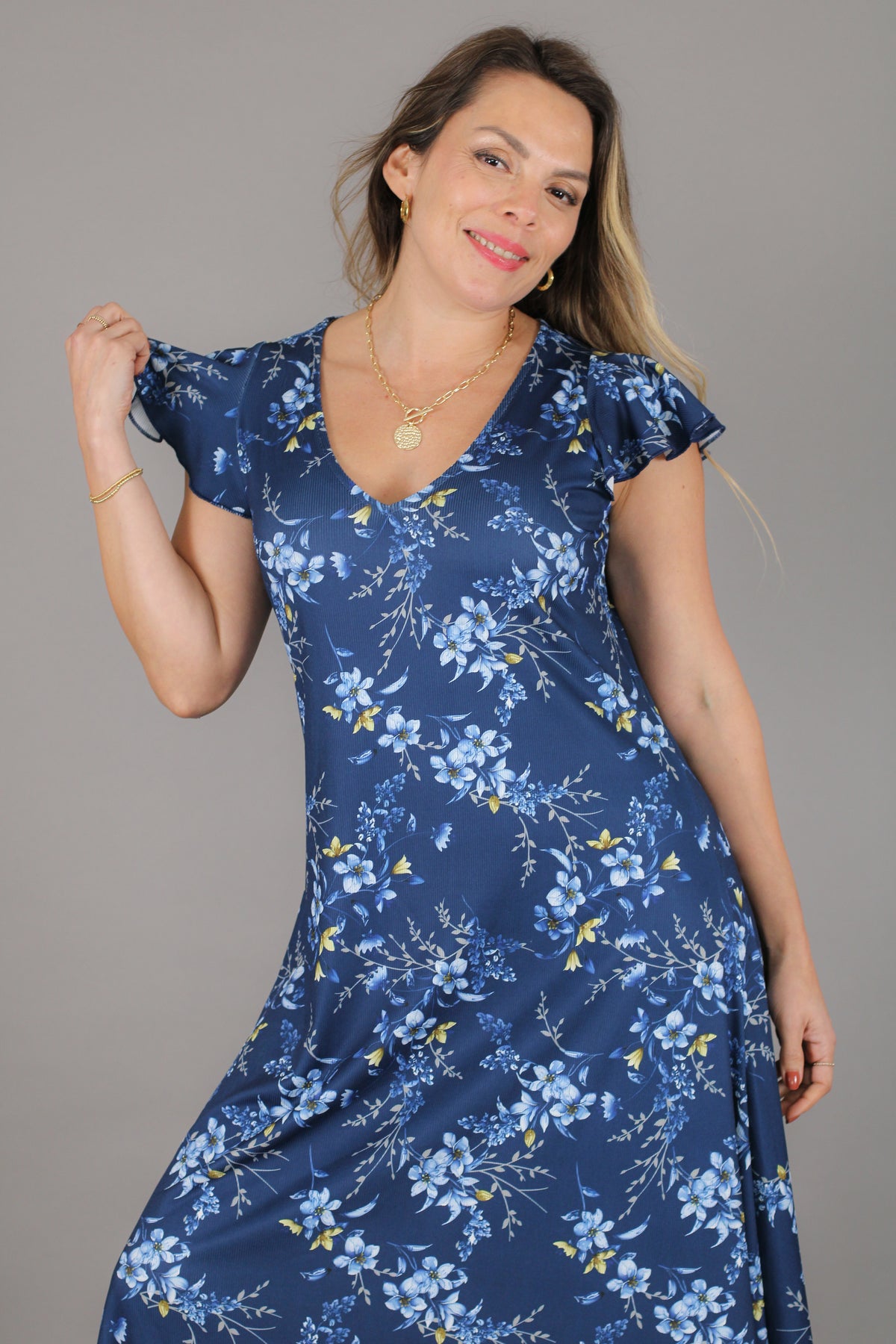 Maxivestido MARISELA Estampado