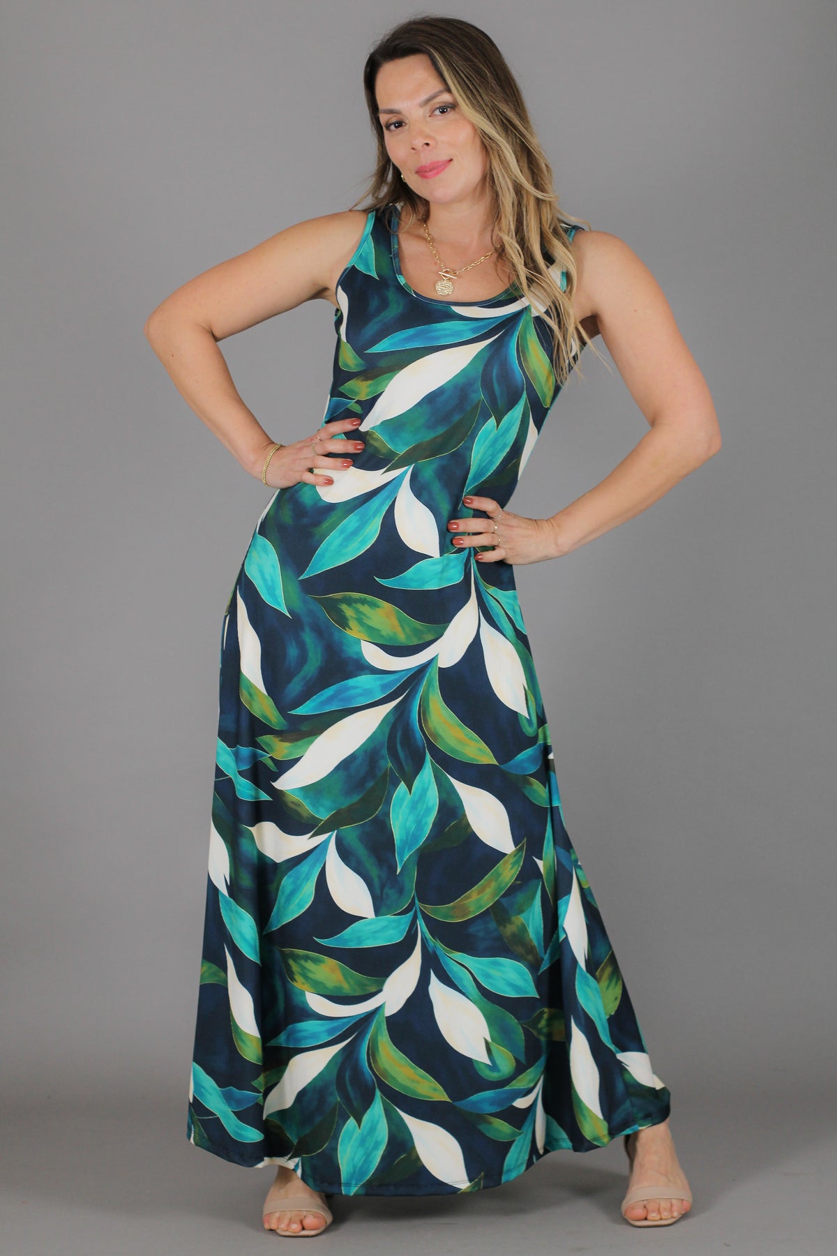 Maxivestido ANA Estampado