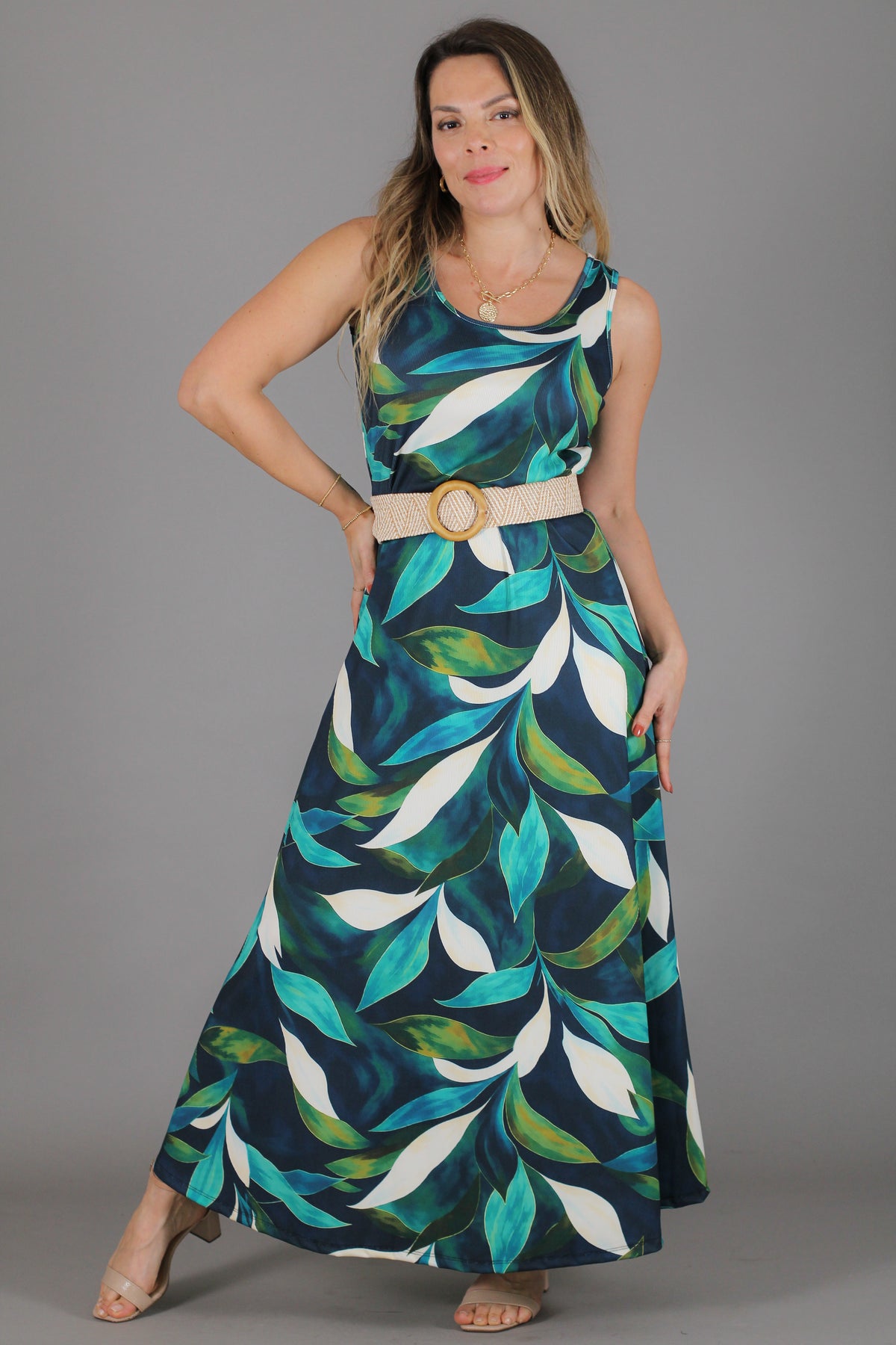 Maxivestido ANA Estampado