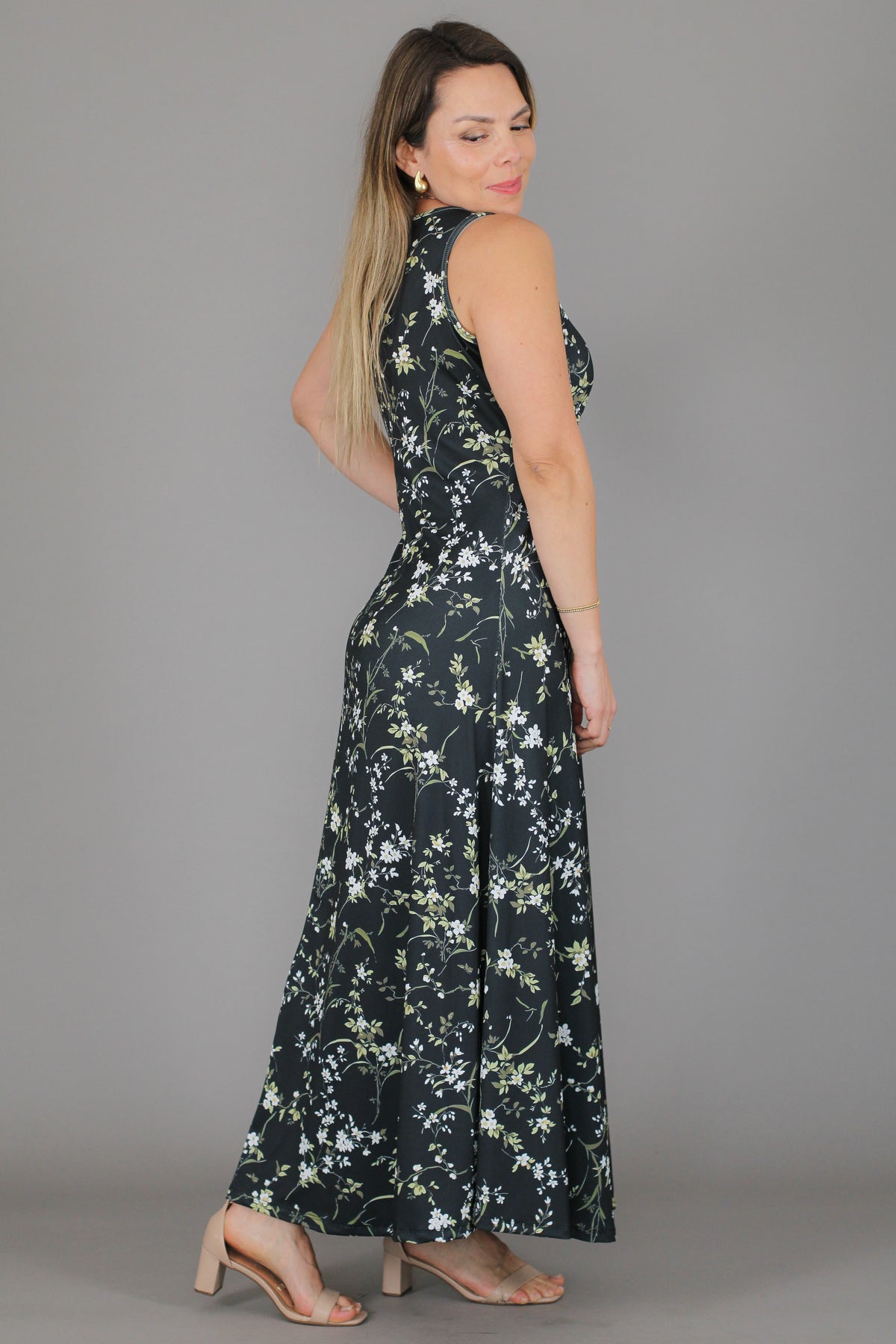 Maxivestido ANA Estampado