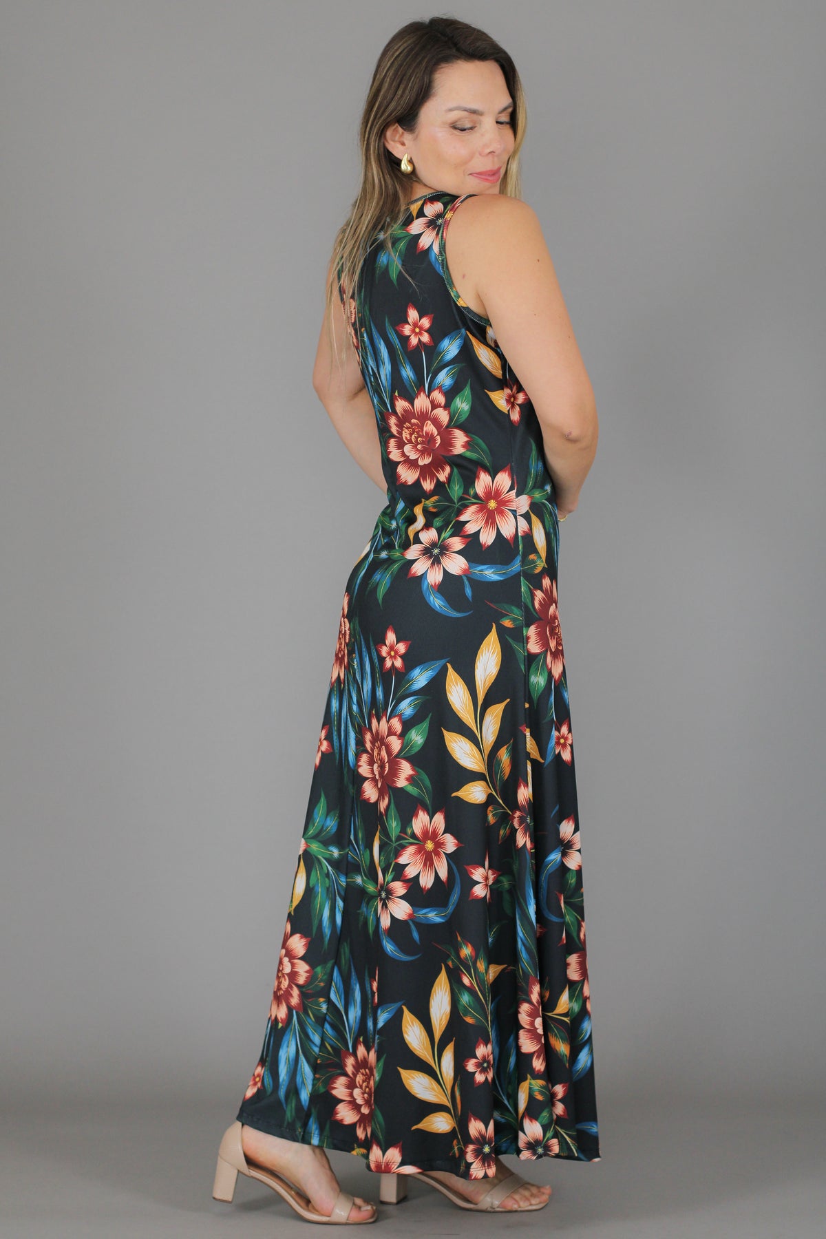 Maxivestido ANA Estampado
