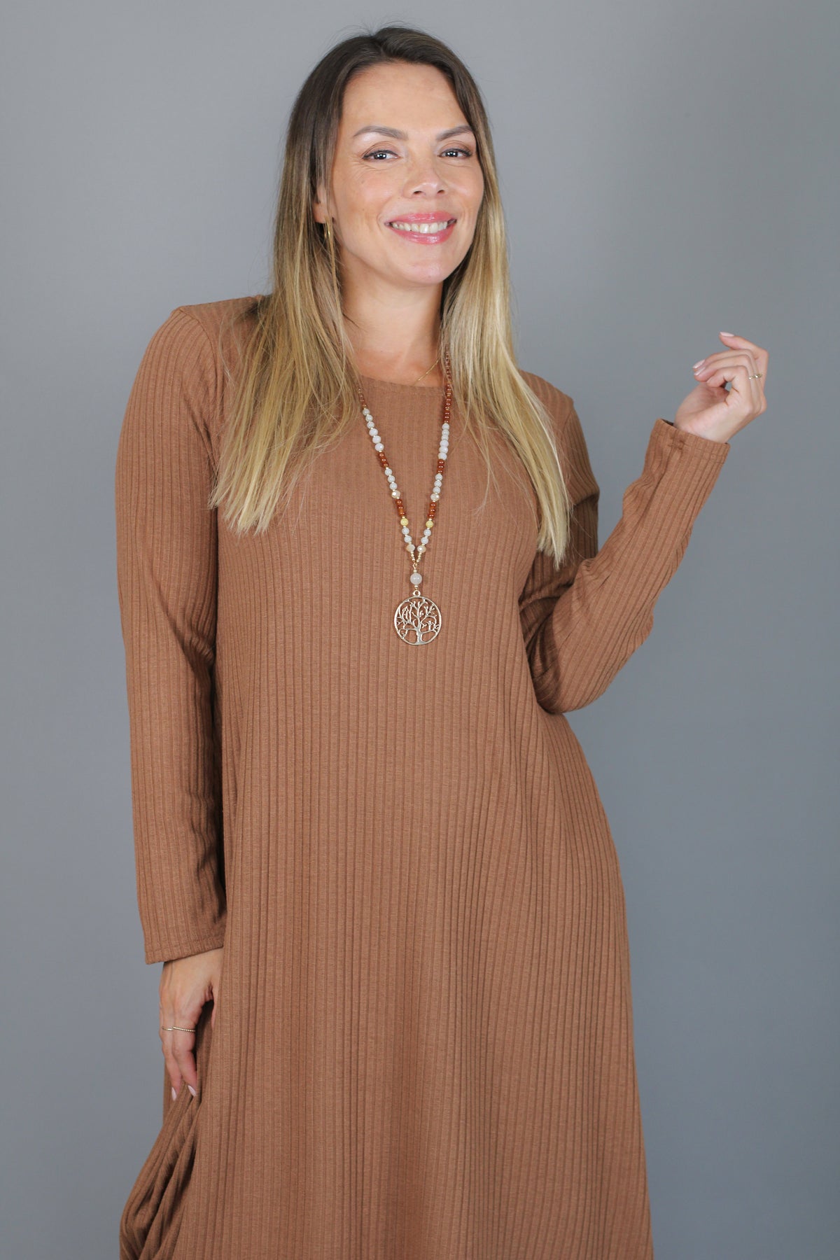 Maxivestido SOFIA lanilla