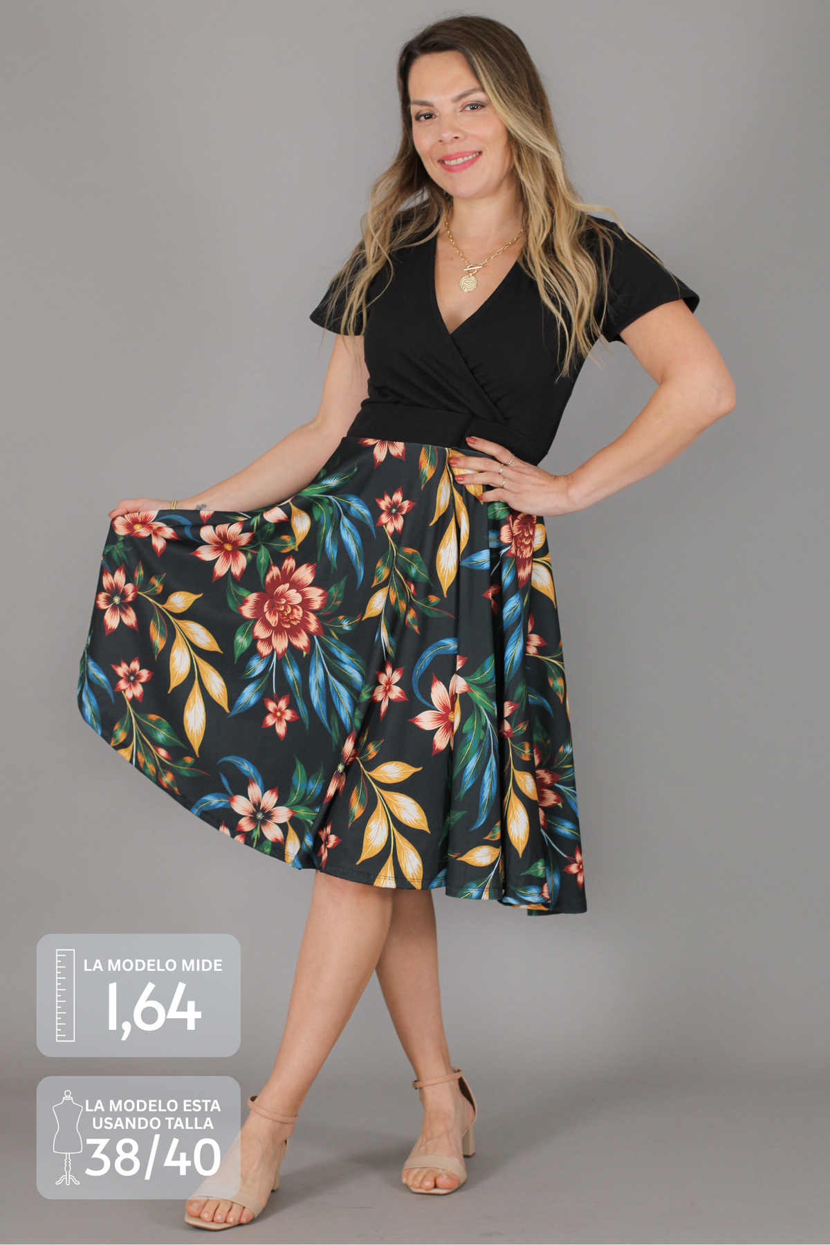 Vestido ALISA Estampado