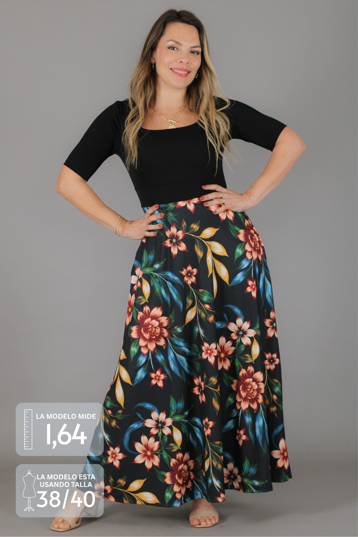 Maxivestido ALLISON Estampado