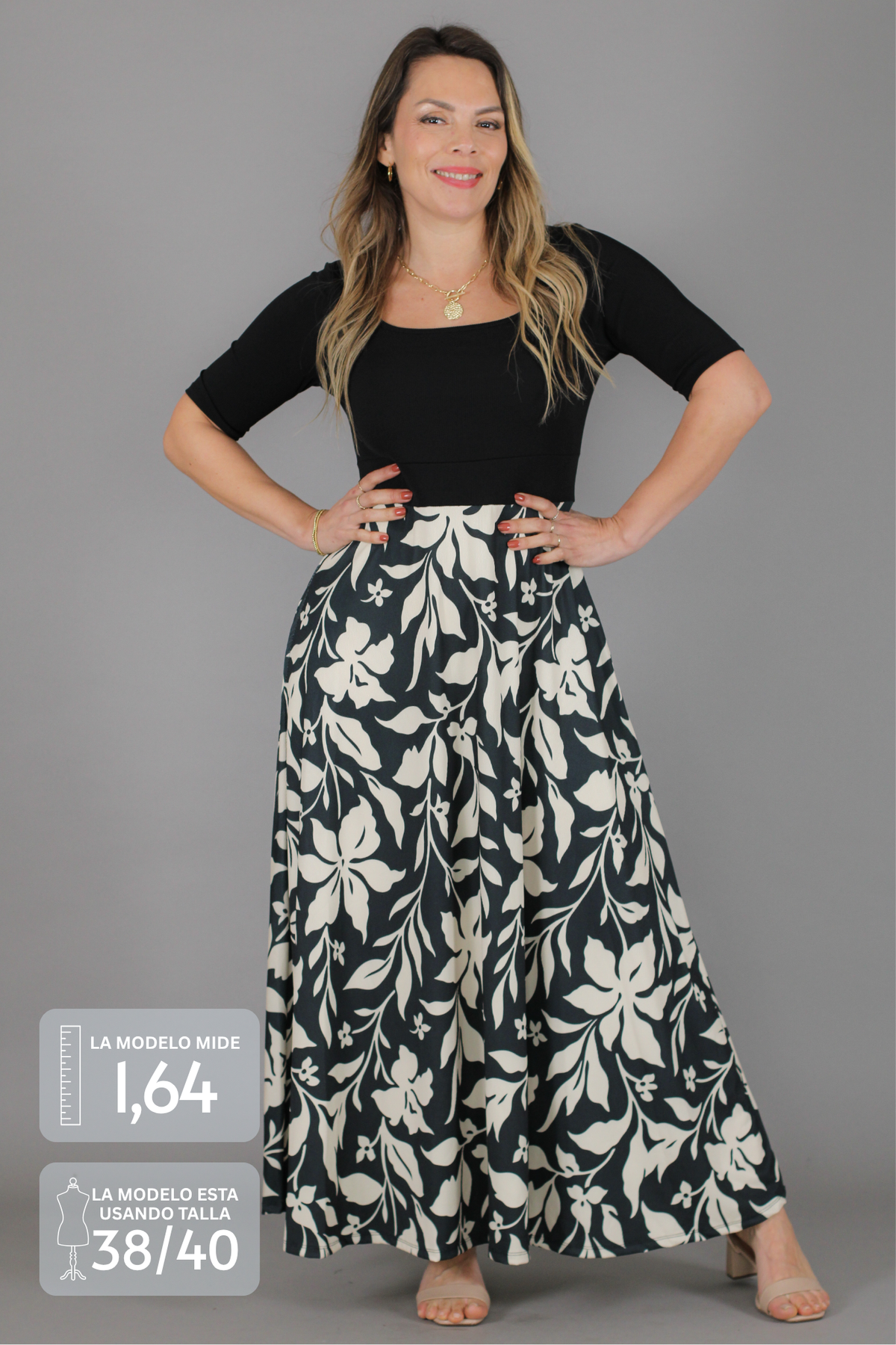 Maxivestido ALLISON Estampado