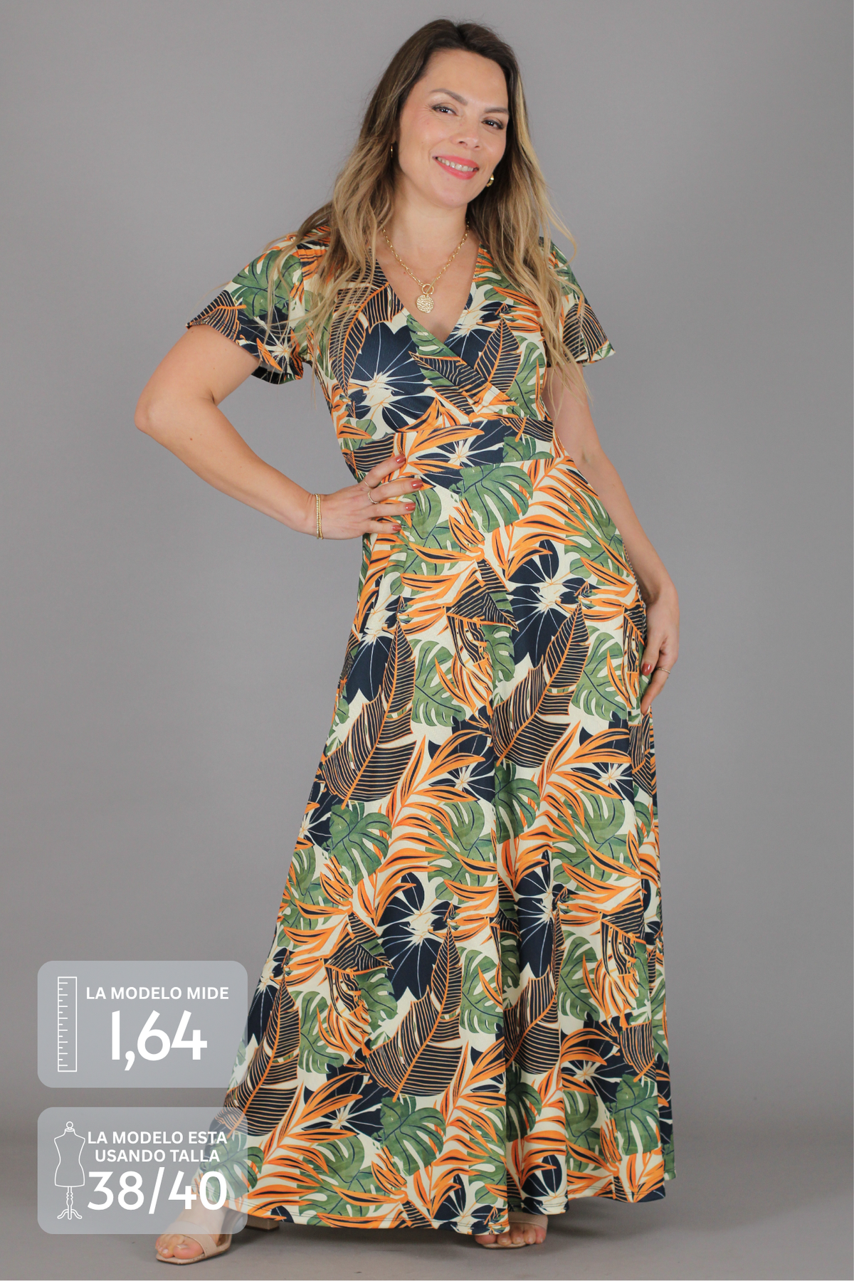 Maxivestido SOL Estampado
