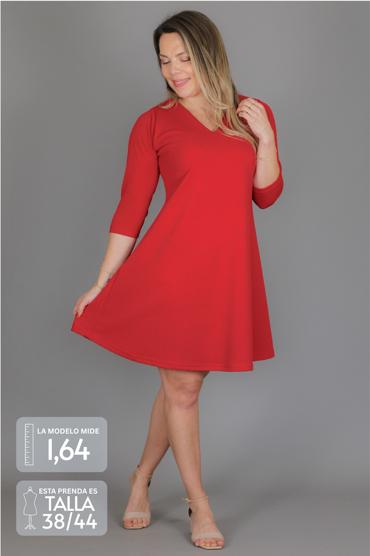 Vestido MARGARITA PRIMAVERAL en lycra sofia