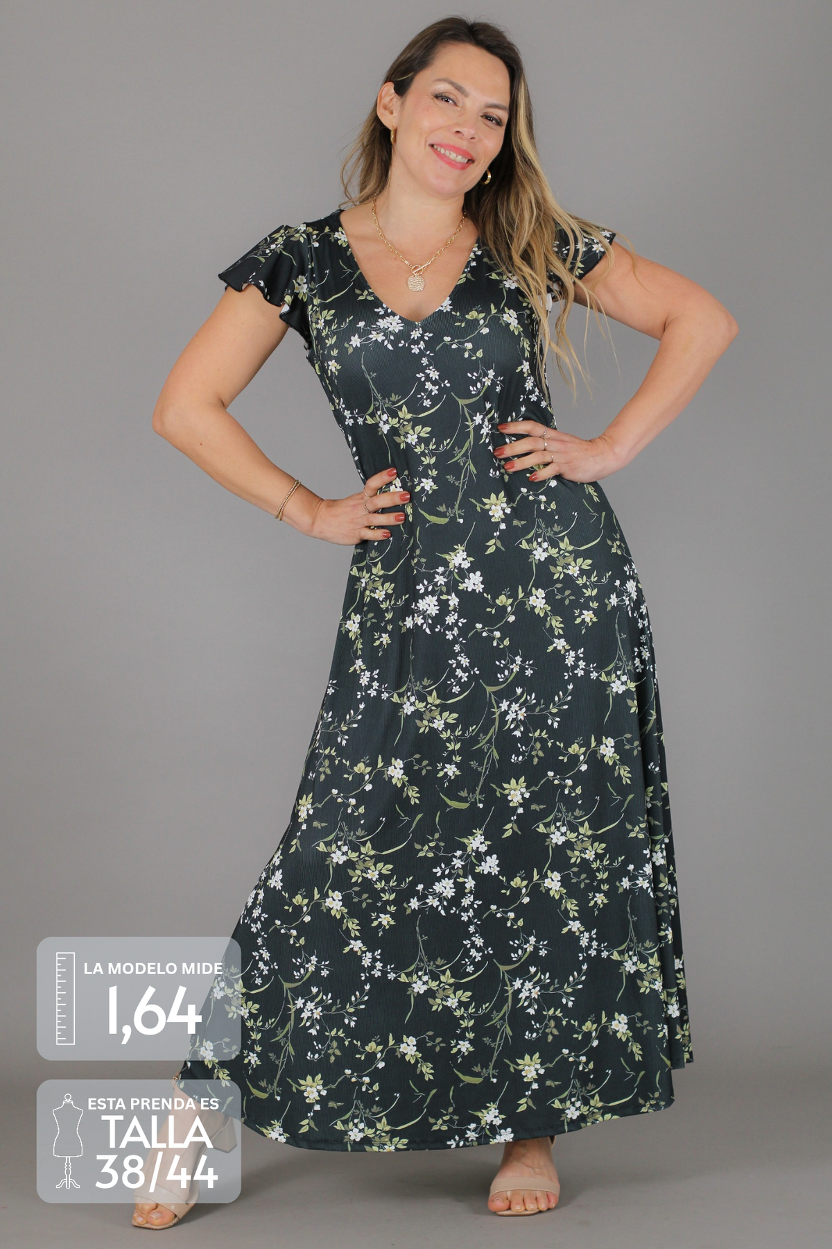 Maxivestido MARISELA Estampado