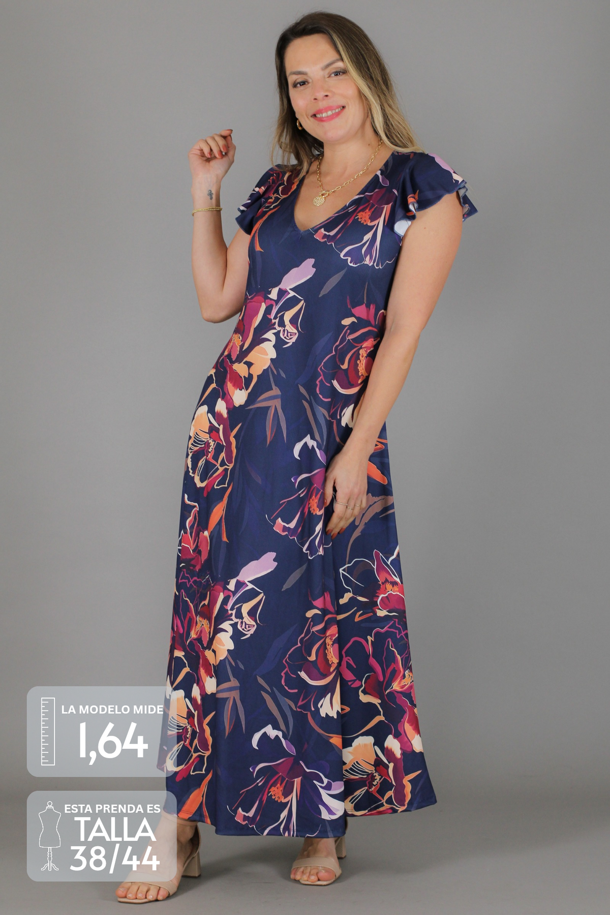 Maxivestido MARISELA Estampado
