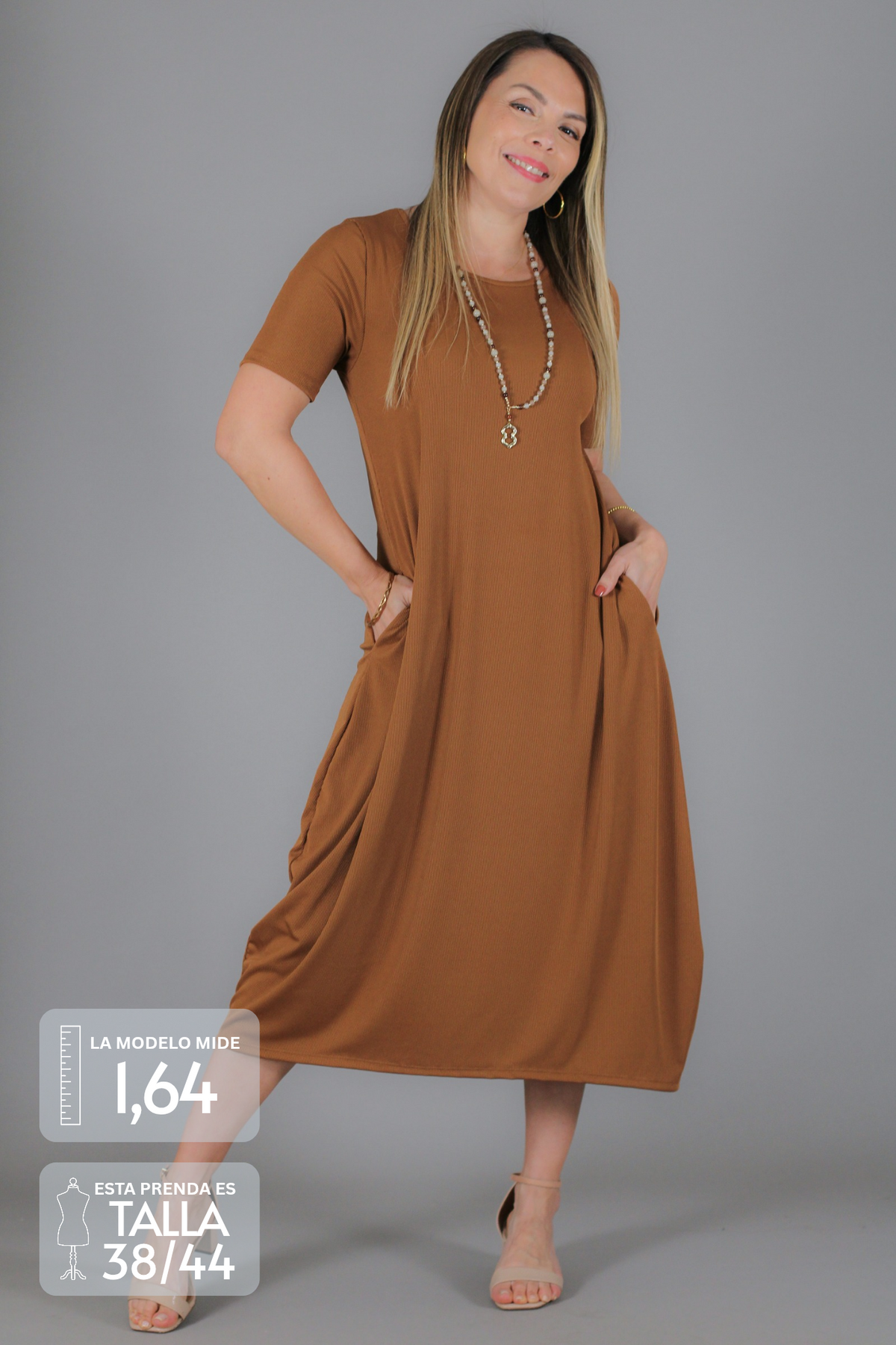 Maxivestido MALAGA