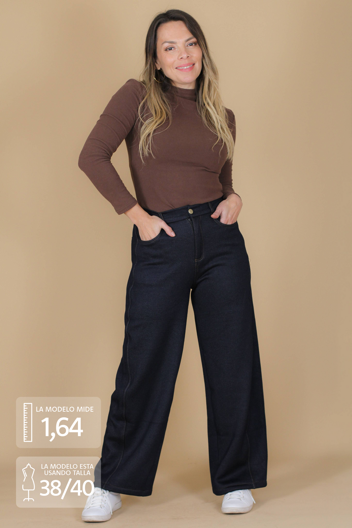 Pantalon tipo jeans CELINA