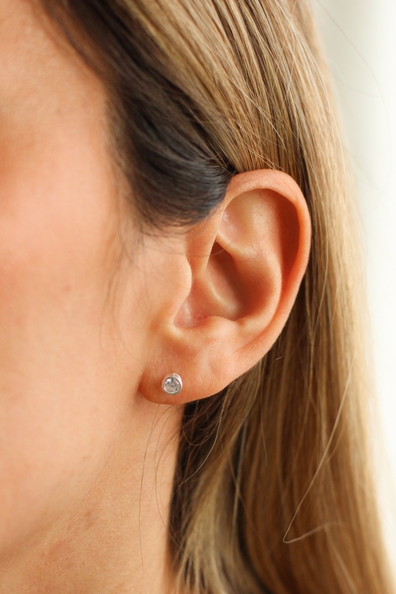 Aros plata SINES - Amanda Moda