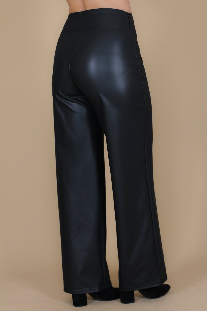 Calza eco cuero JANET - Amanda Moda