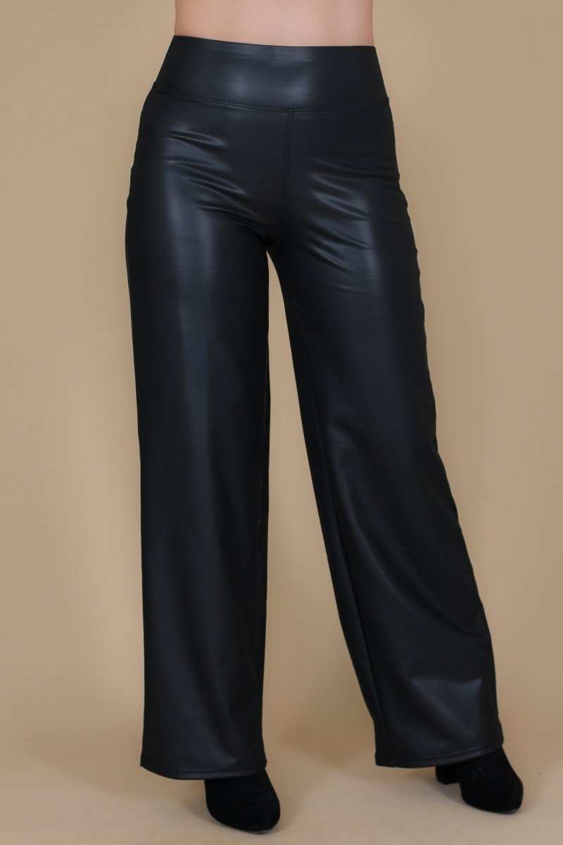 Calza eco cuero JANET - Amanda Moda