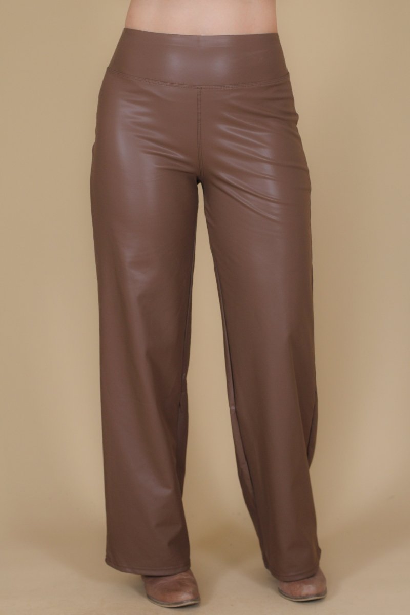 Calza eco cuero JANET - Amanda Moda