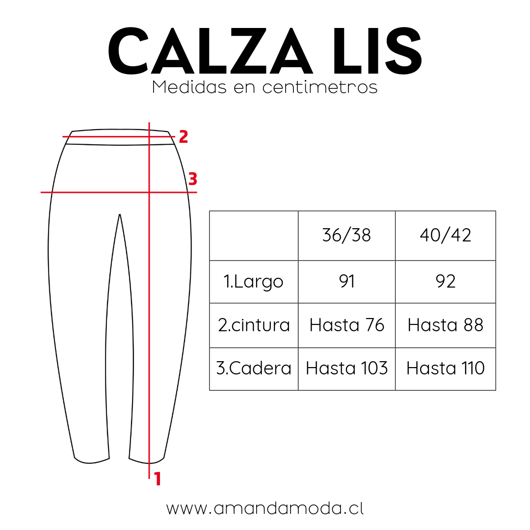 Calza LIS - Amanda Moda