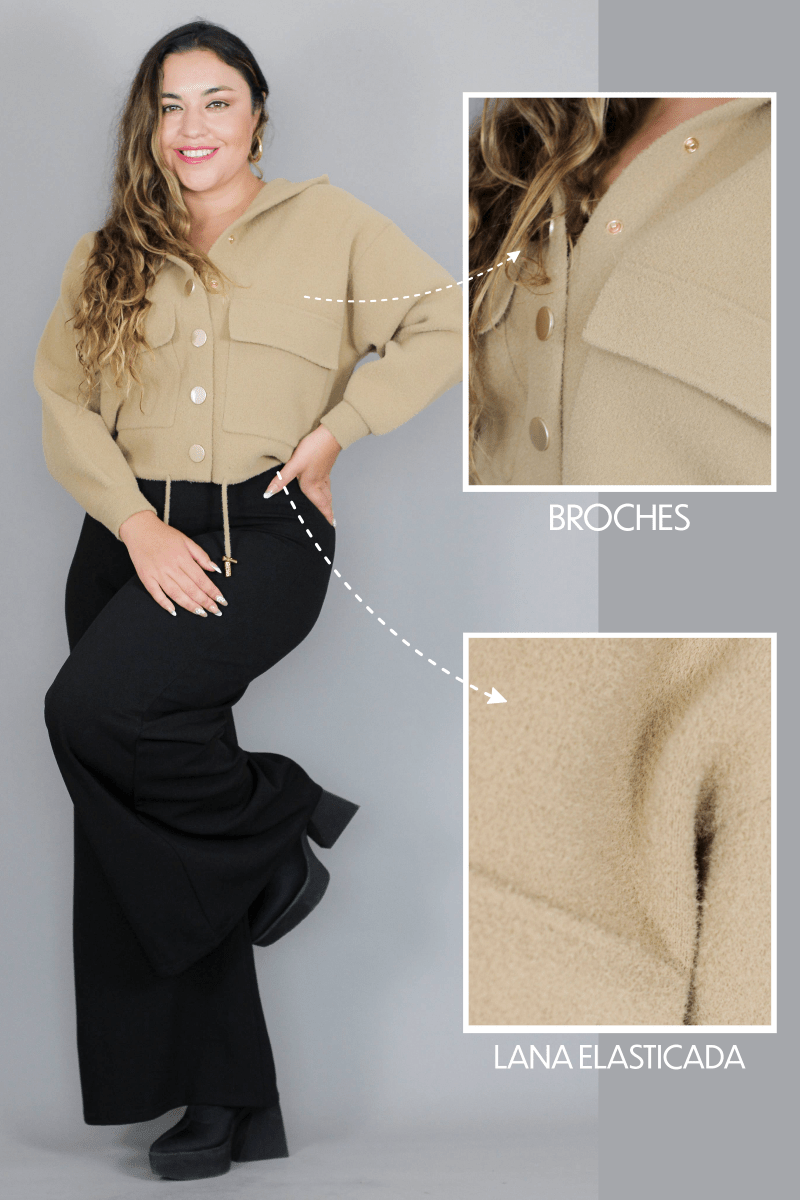 Chaqueta ANORA - Amanda Moda