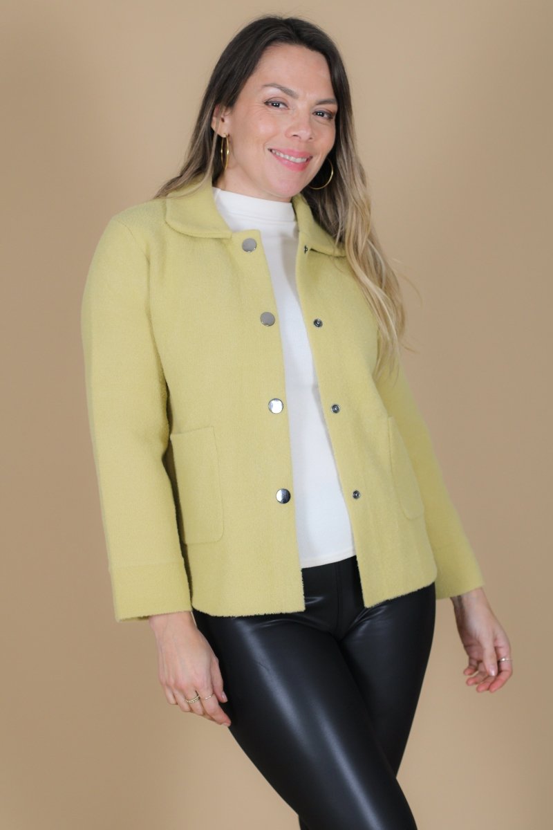 Chaqueta DELIA de lana - Amanda Moda