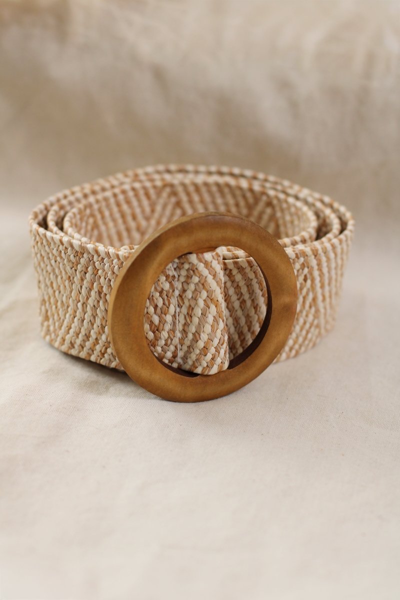 Cinturon elasticado WHEAT - Amanda Moda