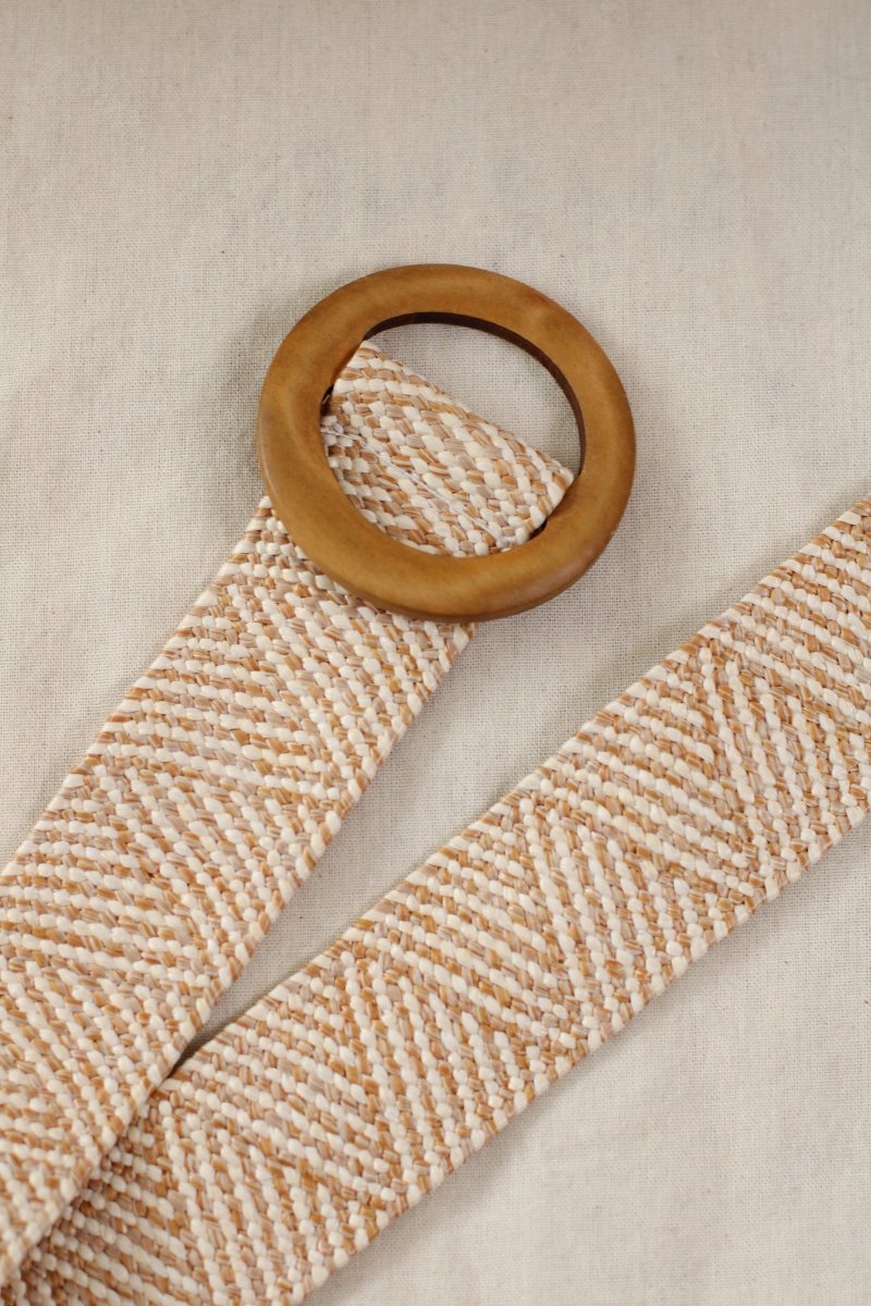 Cinturon elasticado WHEAT - Amanda Moda