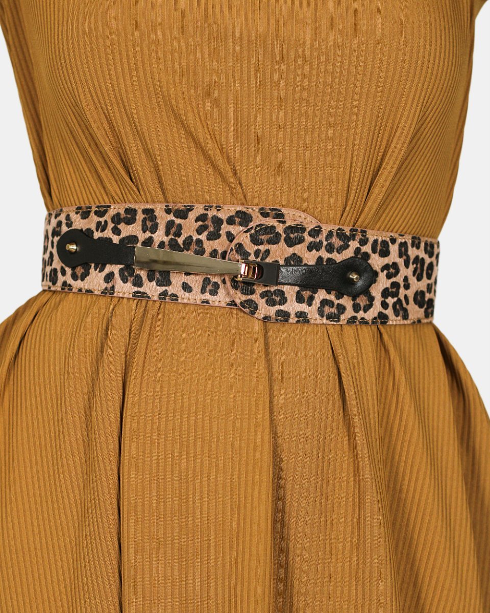 Cinturón TADASANE Animal Print - Amanda Moda