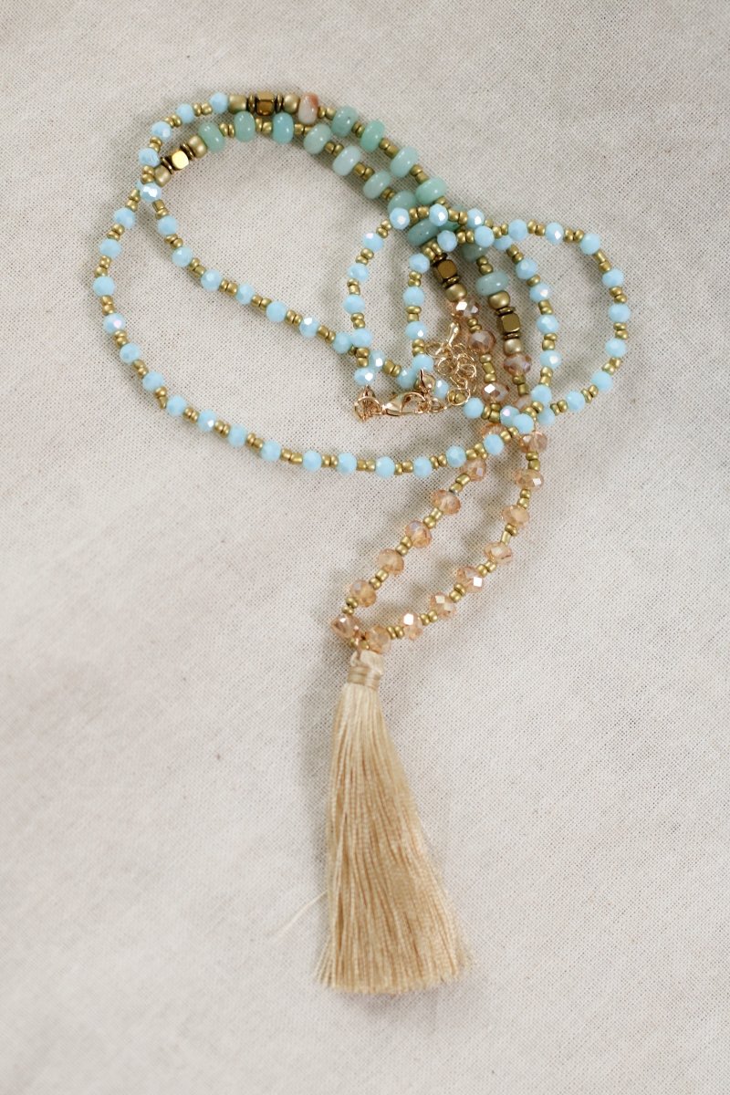 Collar TURQUESA - Amanda Moda