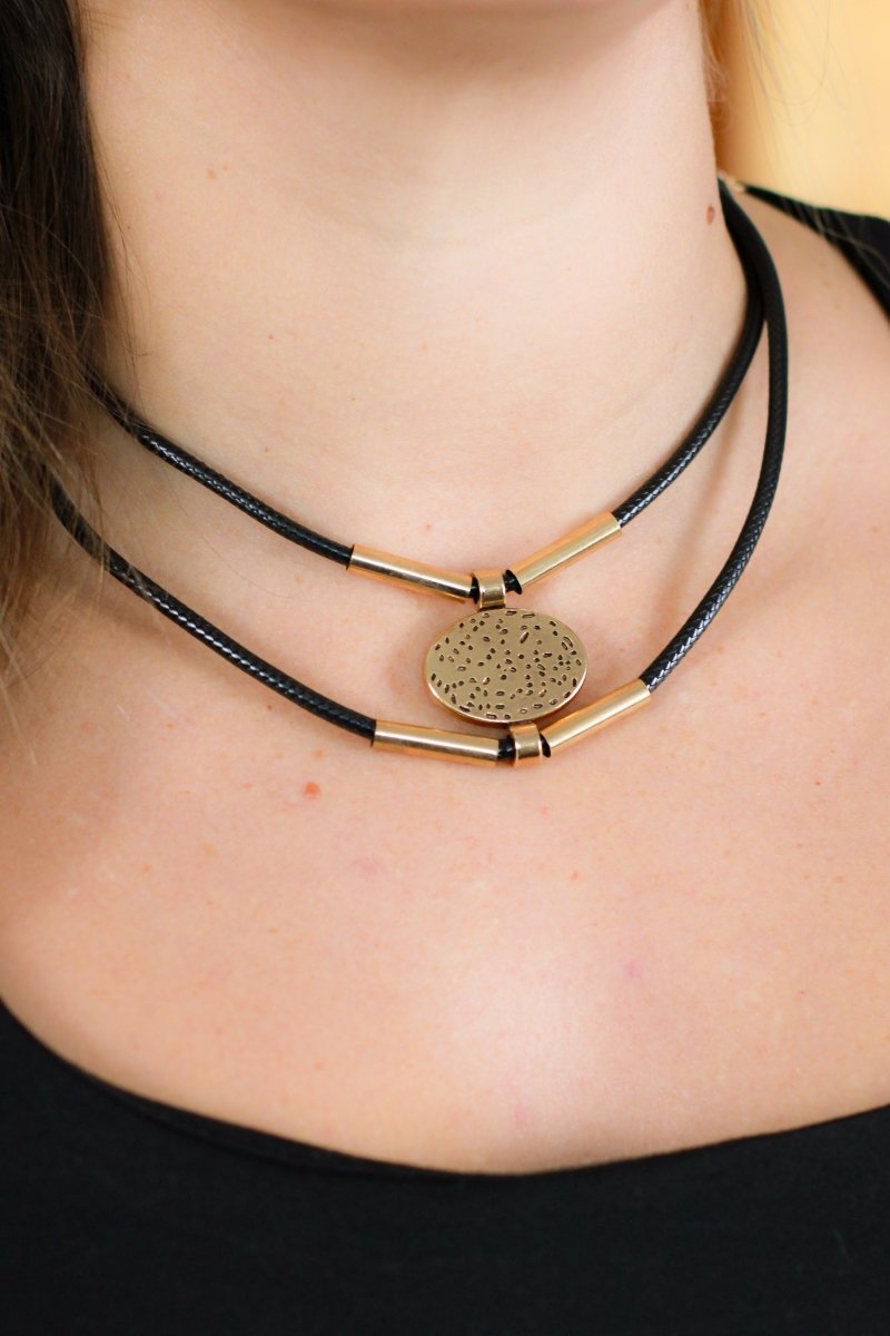 Conjunto LEATHER - Amanda Moda