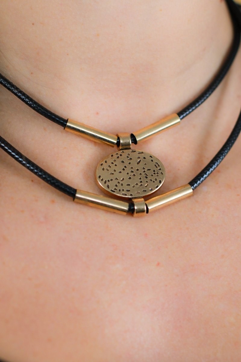 Conjunto LEATHER - Amanda Moda