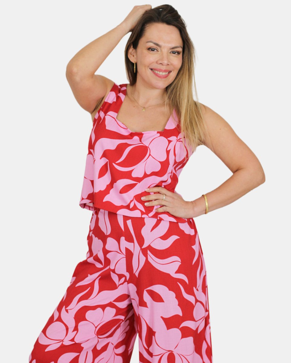 Conjunto TENERIFE Estampado - Amanda Moda