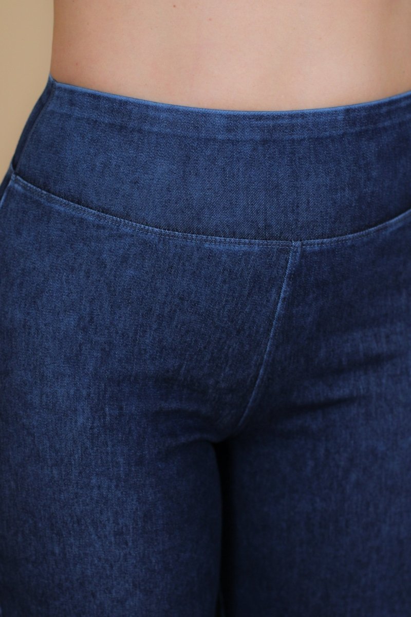 Leggins mezclilla palazzo ALEXIS - Amanda Moda