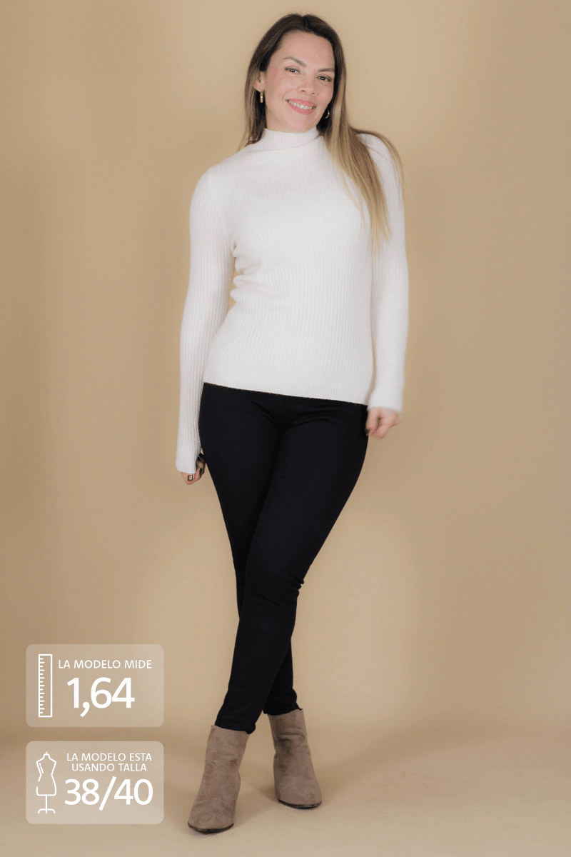Leggins tipo jeans forrado VIOLETA - Amanda Moda