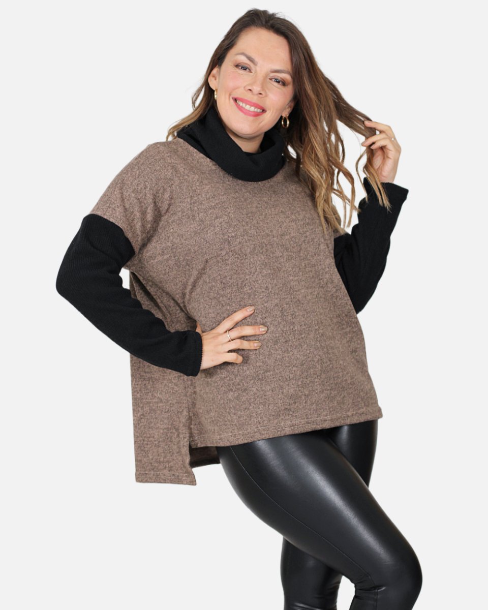 Maxisweater DOMINGA - Amanda Moda