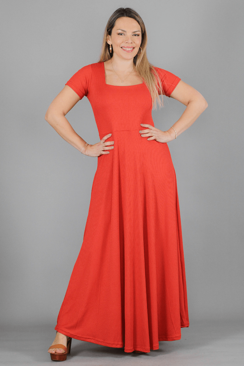 Maxivestido ALLISON - Amanda Moda