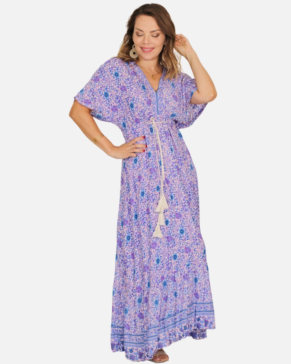 Maxivestido ÁMBAR Morado