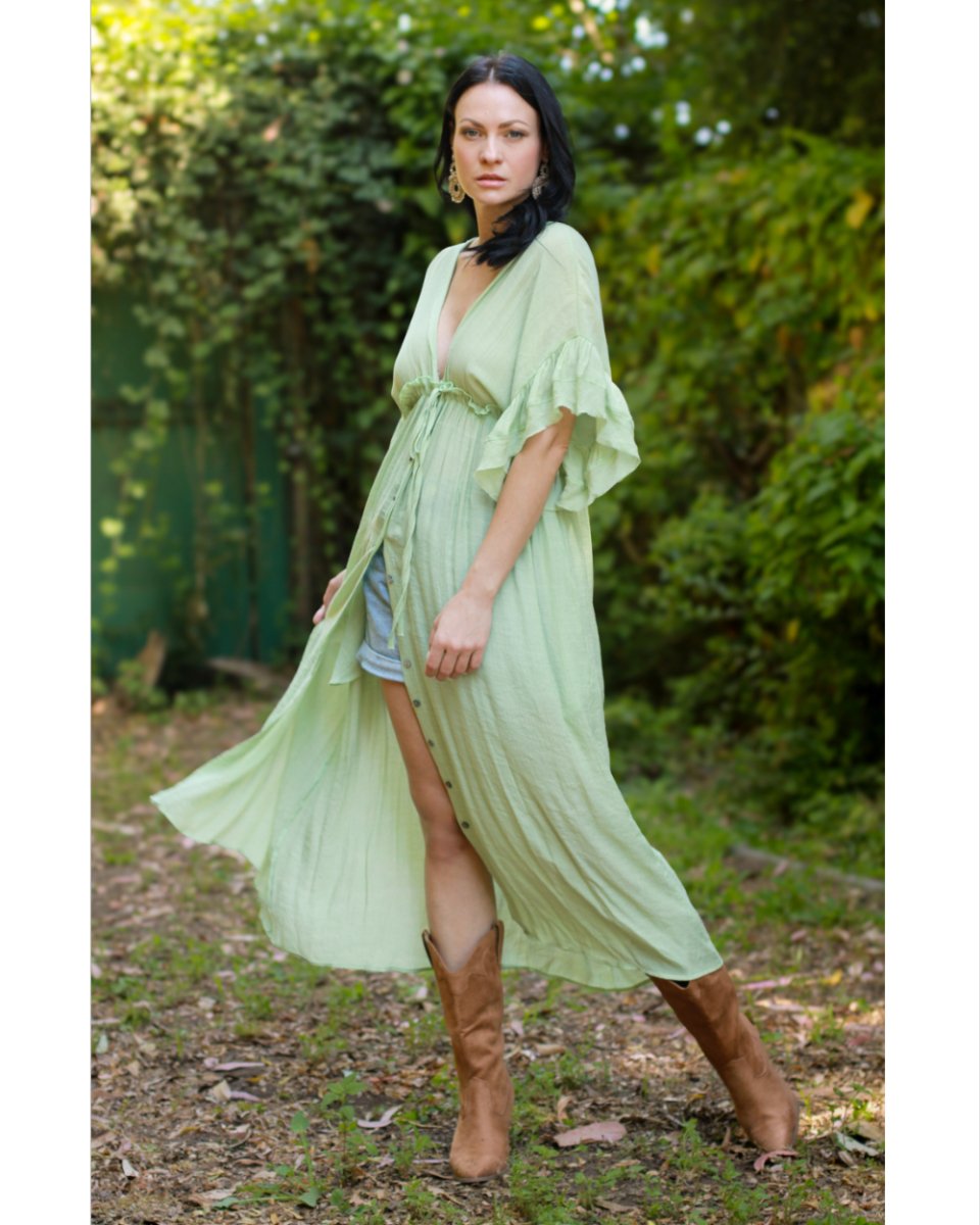 Maxivestido de Playa BALI - Amanda Moda