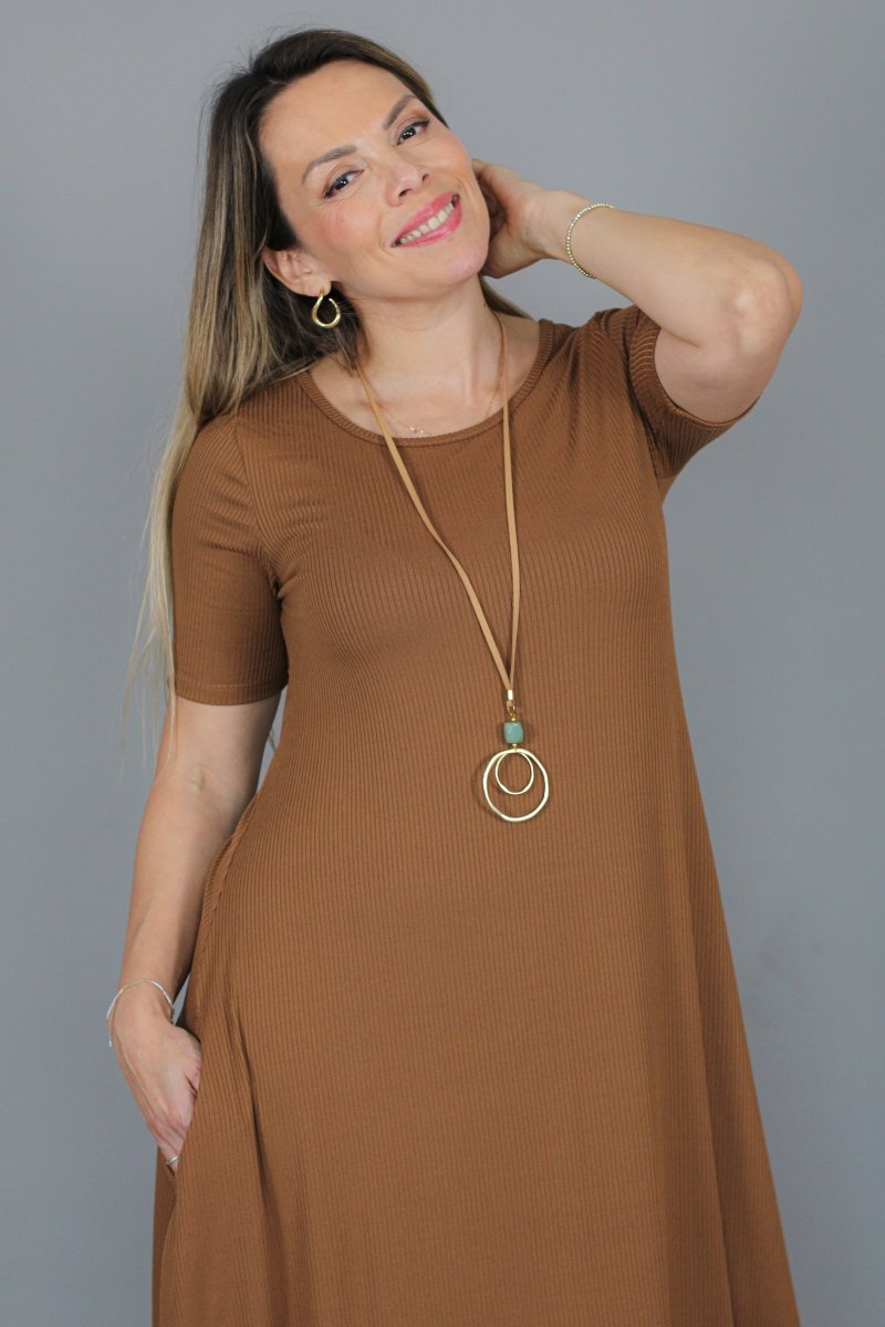 Maxivestido MÁLAGA - Amanda Moda