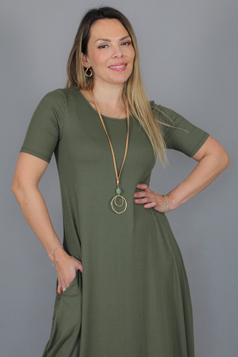 Maxivestido MÁLAGA - Amanda Moda