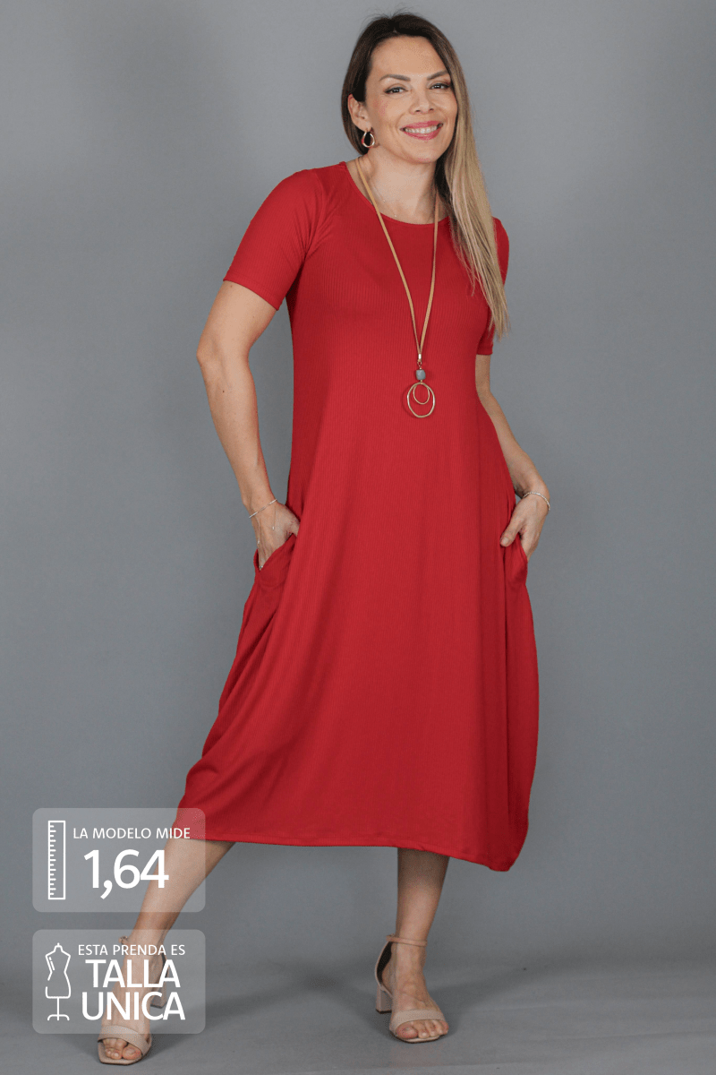 Maxivestido MALAGA - Amanda Moda